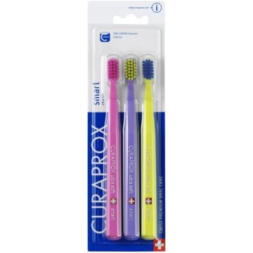 CURAPROX SMART ULTRA SOFT TANDENBORSTEL (ASSORTI) 3 STUKS