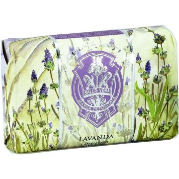LA FLORENTINA LAVENDER (LA FLORENTINA) LAVENDER BATH SOAP BADZEEP WIKKEL 200 GRAM