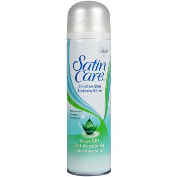 GILLETTE SATIN CARE SENSITIVE SKIN SCHEERGEL 200 ML
