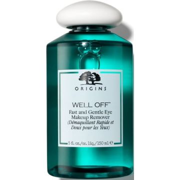 ORIGINS WELL OFF FAST AND GENTLE EYE MAKEUP REMOVER FLACON 150 ML