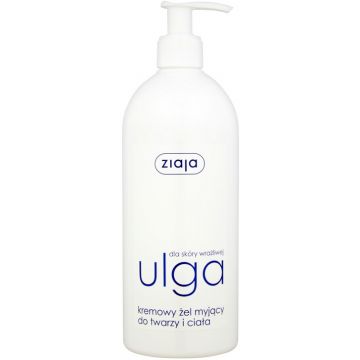ZIAJA ULGA (ZIAJA) ULGA RELIEF SENSITIVE SKIN FACE AND BODY GEL POMP 400 ML