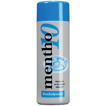 MENTHO 10 MENTHOLPOEDER VERKOELENDE EN VERZORGENDE TALKPOEDER BUS 75 GRAM