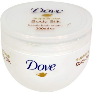 DOVE SILKY BEAUTY BODY CREAM CREME POT 300 ML