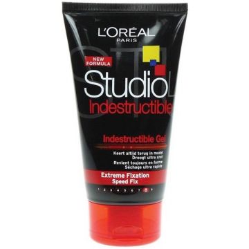 L'OREAL STUDIO LINE INDESTRUCTIBLE (L'OREAL) INDESTRUCTIBLE GEL EXTREME FIXATION TUBE 150 ML
