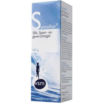 VSM SPIROFLOR SRL SPIER- EN GEWRICHTSGEL TUBE 150 GRAM