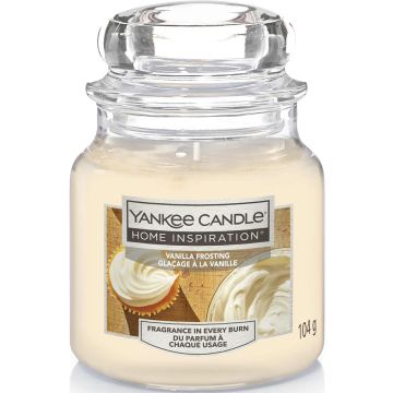 YANKEE CANDLE HOME INSPIRATION VANILLA FROSTING GEURKAARS 104 GRAM