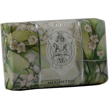 LA FLORENTINA LILY OF THE VALLEY (LA FLORENTINA) LILY OF THE VALLEY BATH SOAP BADZEEP WIKKEL 200 GRAM