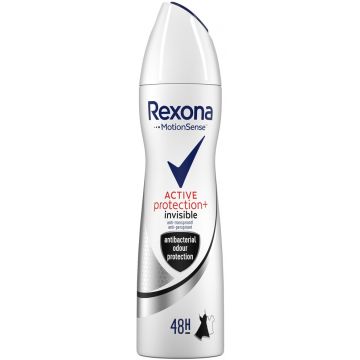 REXONA KOPPELEN? ACTIVE PROTECTION+ INVISIBLE (REXONA) ACTIVE PROTECTION+ INVISIBLE DEO SPRAY SPUITBUS 150 ML