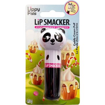 LIP SMACKER LIPPY PALS (LIP SMACKER) LIPPY PALS CUDDLY CREAM PUFF LIP BALM LIPPENBALSEM STICK 4 GRAM