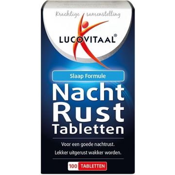 LUCOVITAAL NACHTRUST TABLETTEN POT 100 STUKS
