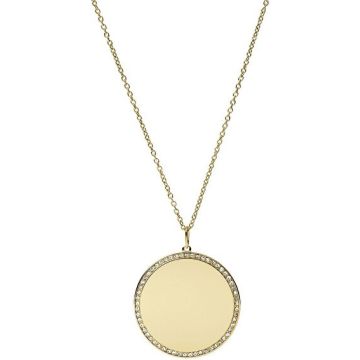 FOSSIL ELLIS JF03888710 GOLD-PLATED KETTING MET ZIRKONIA'S 1 STUK
