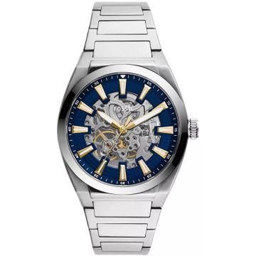 FOSSIL EVERETT ME3220 BLAUW/ZILVER 42 MM AUTOMATIC HORLOGE 1 STUK