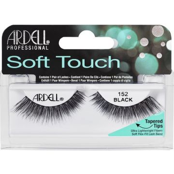 ARDELL SOFT TOUCH 152 BLACK LASHES NEPWIMPERS 1 PAAR