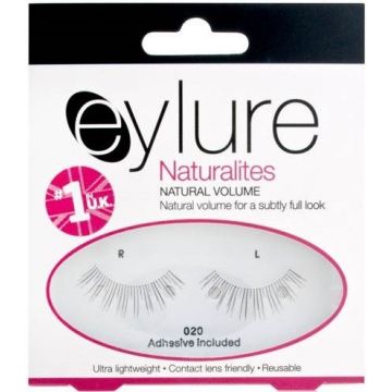 EYLURE NATURALITES (EYLURE) NATURALITES STRIP LASHES 020 NATURAL VOLUME NEPWIMPERS DOOSJE 1 PAAR