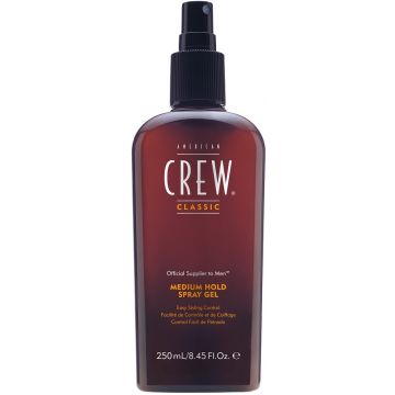 AMERICAN CREW MEDIUM HOLD SPRAY GEL






 SPRAY 250 ML