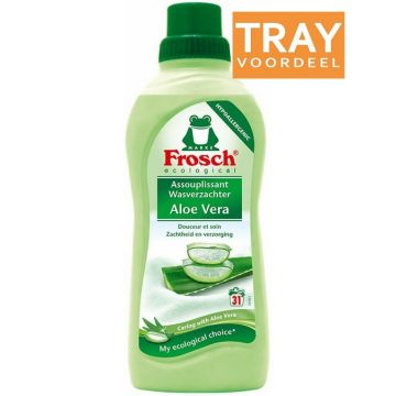FROSCH ALOE VERA WASVERZACHTER TRAY 8 X 750 ML