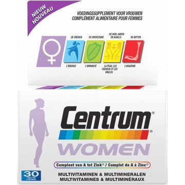 CENTRUM WOMEN ADVANCED TABLETTEN DOOSJE 30 STUKS