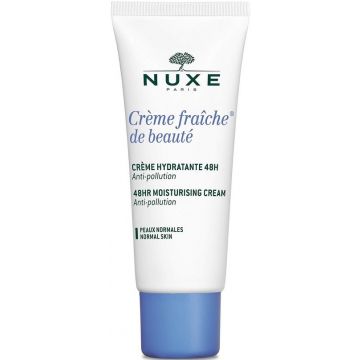 NUXE CREME FRAICHE DE BEAUTE (NUXE) CREME FRAICHE DE BEAUTE 48H MOISTURISING CREAM GEZICHTSCREME TUBE 30 ML