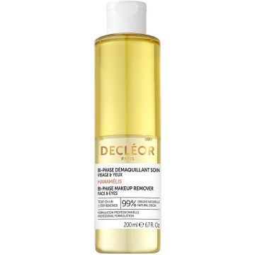DECLEOR BI-PHASE FACE &amp; EYES MAKEUP REMOVER FLACON 200 ML
