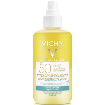 VICHY CAPITAL SOLEIL SPF 50 SOLAR PROTECTIVE WATER ZONNEBRANDSPRAY 200 ML