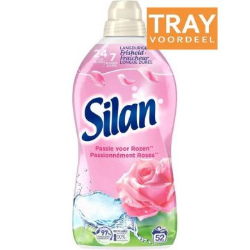SILAN PASSIE VOOR ROZEN WASVERZACHTER TRAY 10 X 1144 ML