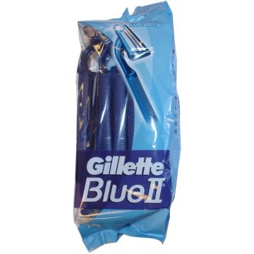 GILLETTE BLUE II BLUE II (GILLETTE) WEGWERPMESJES 10 STUKS