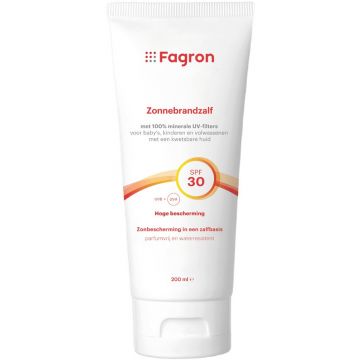 FAGRON SPF 30 ZONNEBRANDZALF 200 ML