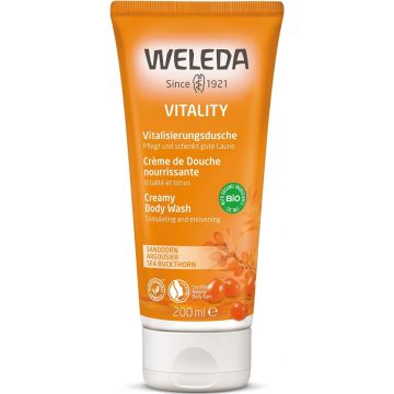 WELEDA DUINDOORN (WELEDA) DUINDOORN VITALITY DOUCHECREME TUBE 200 ML