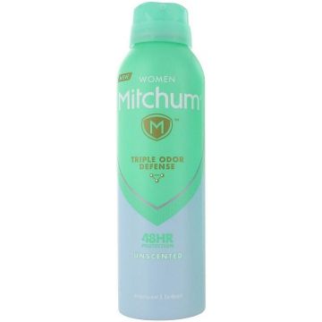 MITCHUM UNSCENTED WOMEN DEODORANT SPRAY SPUITBUS 200 ML
