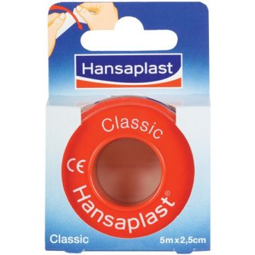 HANSAPLAST CLASSIC (HANSAPLAST) CLASSIC 5 M X 2,5CM PLEISTERS 1 STUK