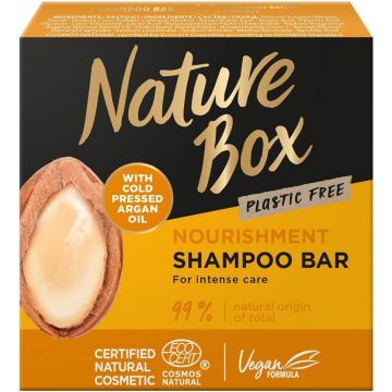 NATURE BOX ARGAN OIL NOURISHMENT SHAMPOO BAR DOOSJE 85 GRAM