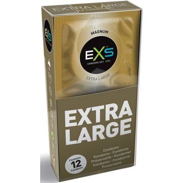EXS MAGNUM EXTRA LARGE CONDOMS CONDOOMS DOOSJE 12 STUKS