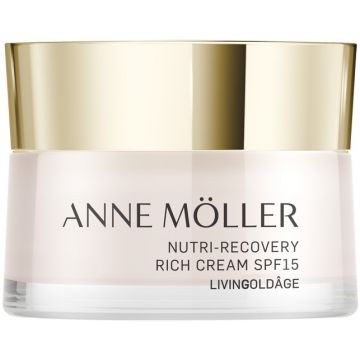 ANNE MOLLER LIVINGOLDAGE (ANNE MOLLER) LIVINGOLDAGE NUTRI-RECOVERY RICH CREAM SPF15 GEZICHTSCREME POT 50 ML