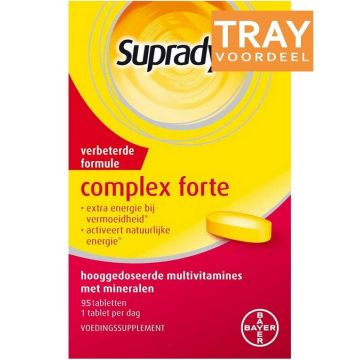 SUPRADYN COMPLEX FORTE (SUPRADYN) COMPLEX FORTE TABLETTEN TRAY 60 X 95 STUKS