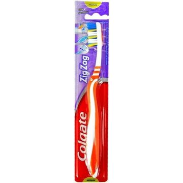 COLGATE ZIG ZAG (COLGATE) ZIG ZAG MEDIUM TANDENBORSTEL PAK 1 STUK