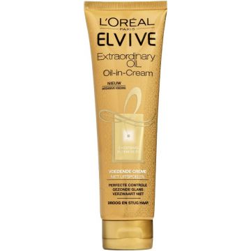 L'OREAL ELVIVE EXTRAORDINARY OIL (L'OREAL) EXTRAORDINARY OIL OIL-IN-CREAM VOEDENDE CREME TUBE 150 ML