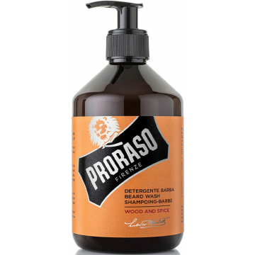 PRORASO WOOD &amp; SPICE BEARD WASH BEARD WASH M 500 ML