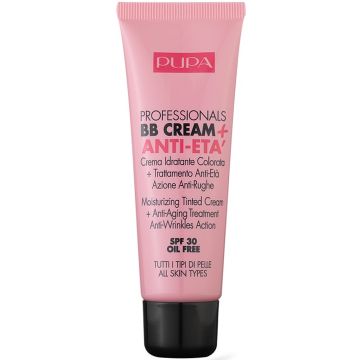 PUPA PROFESSIONALS BB CREAM + ANTI-ETA 002 SAND 50 ML