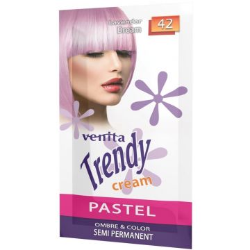VENITA TRENDY CREAM ULTRA 42 LAVENDER DREAM SEMI PERMANENT HAARKLEURING ZAKJE 1 STUK
