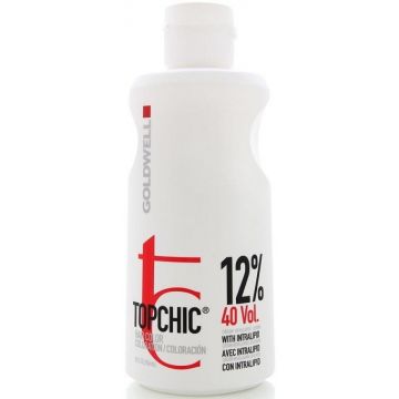 GOLDWELL TOPCHIC DEVELOPER LOTION 12% FLACON 1000 ML