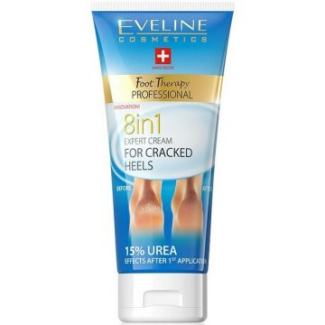 EVELINE FOOT THERAPY 8 IN 1 EXPERT CREAM VOETCREME TUBE 100 ML