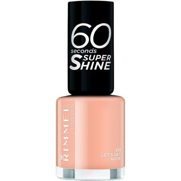 RIMMEL 60 SECONDS (RIMMEL) 60 SECONDS 513 LET'S GET NUDE NAGELLAK 8 ML