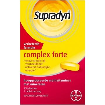 SUPRADYN COMPLEX FORTE (SUPRADYN) COMPLEX FORTE TABLETTEN POT 95 STUKS