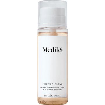 MEDIK8 PRESS & GLOW DAILY EXFOLIATING PHA TONIC GEZICHTSTONER (REFILLABLE) 200 ML