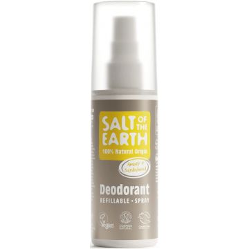 SALT OF THE EARTH AMBER & SANDALWOOD (SALT OF THE EARTH) AMBER & SANDALWOOD DEO SPRAY 100 ML