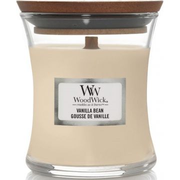 WOODWICK VANILLA BEAN GEURKAARS POT 85 GRAM