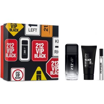 CAROLINA HERRERA 212 VIP BLACK (CAROLINA HERRERA) 212 VIP BLACK GESCHENKSET 1 STUK