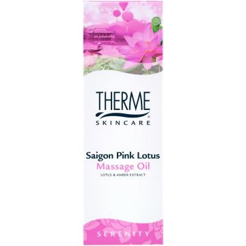 THERME SKINCARE SAIGON PINK LOTUS (THERME) SAIGON PINK LOTUS MASSAGE OIL MASSAGEOLIE SPRAY 125 ML