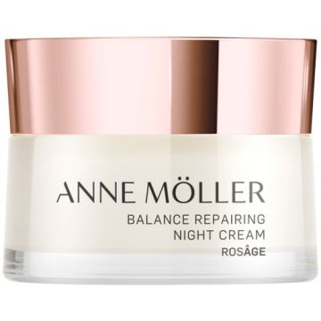 ANNE MOLLER ROSAGE (ANNE MOLLER) ROSAGE BALANCE REPAIRING NIGHT CREAM NACHTCREME POT 50 ML