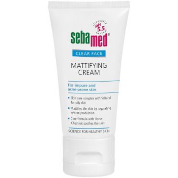 SEBAMED CLEAR FACE (SEBAMED) CLEAR FACE MATTIFYING FACE CREAM GEZICHTSCREME TUBE 50 ML